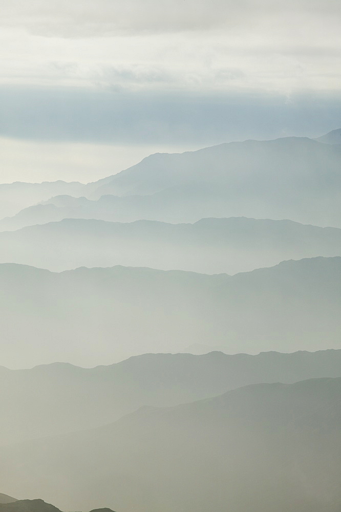 The view from Helvellyn in the Lake District, Cumbria, England, United Kingdom, Europe