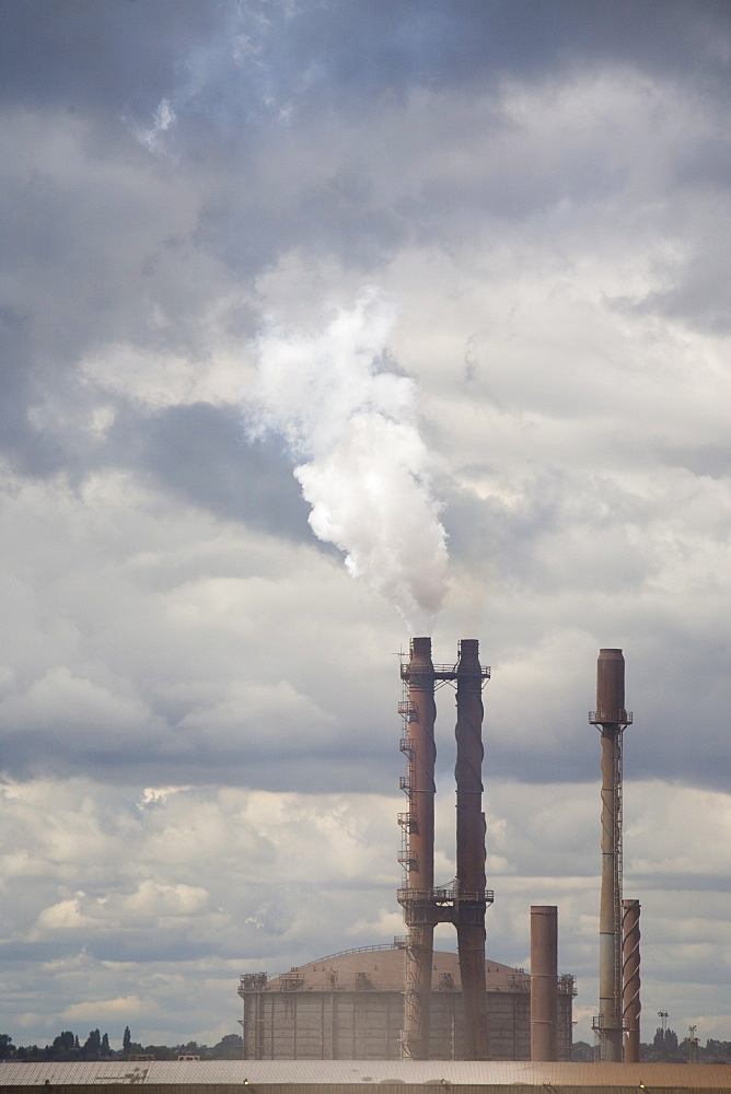 The Corus steel works at Scunthorpe, England, United Kingdom, Europe