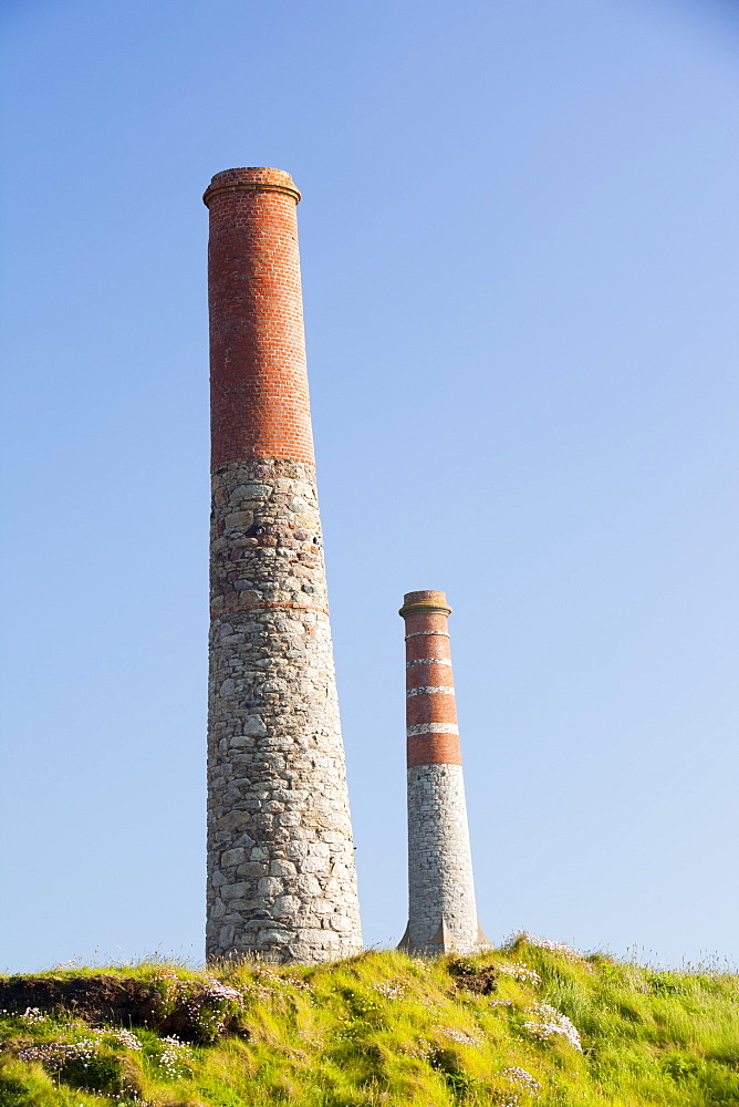 Geevor tin mine near St. Just, Cornwall, England, United Kingdom, Europe