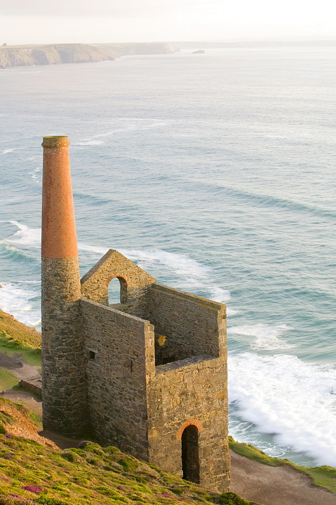 Wheal Coates mine, UNESCO World Heritage Site, St. Agnes in Cornwall, England, United Kingdom, Europe