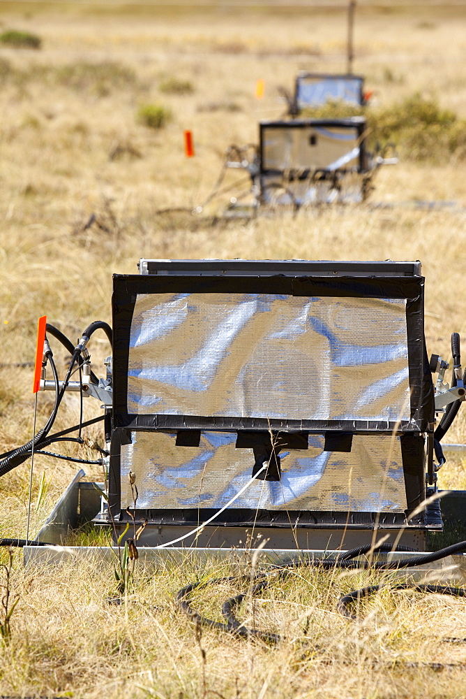 A scientific experiment by scientists from Sydney University, in the Snowy Mountains, New South Wales, Australia, Pacific