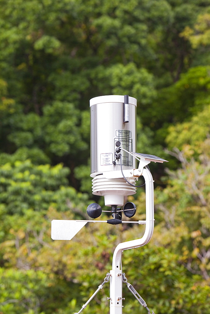 A weather station in the Daintree rainforest in the North of Queensland, Australia, Pacific