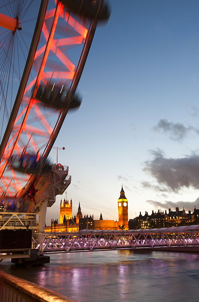 The London Eye, London, England, United Kingdom, Europe