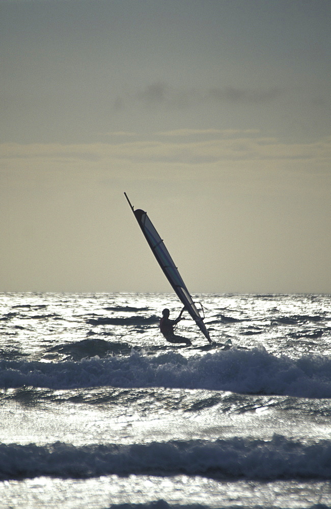 Windsurfing, Broad Haven, West Wales, UK     (rr)