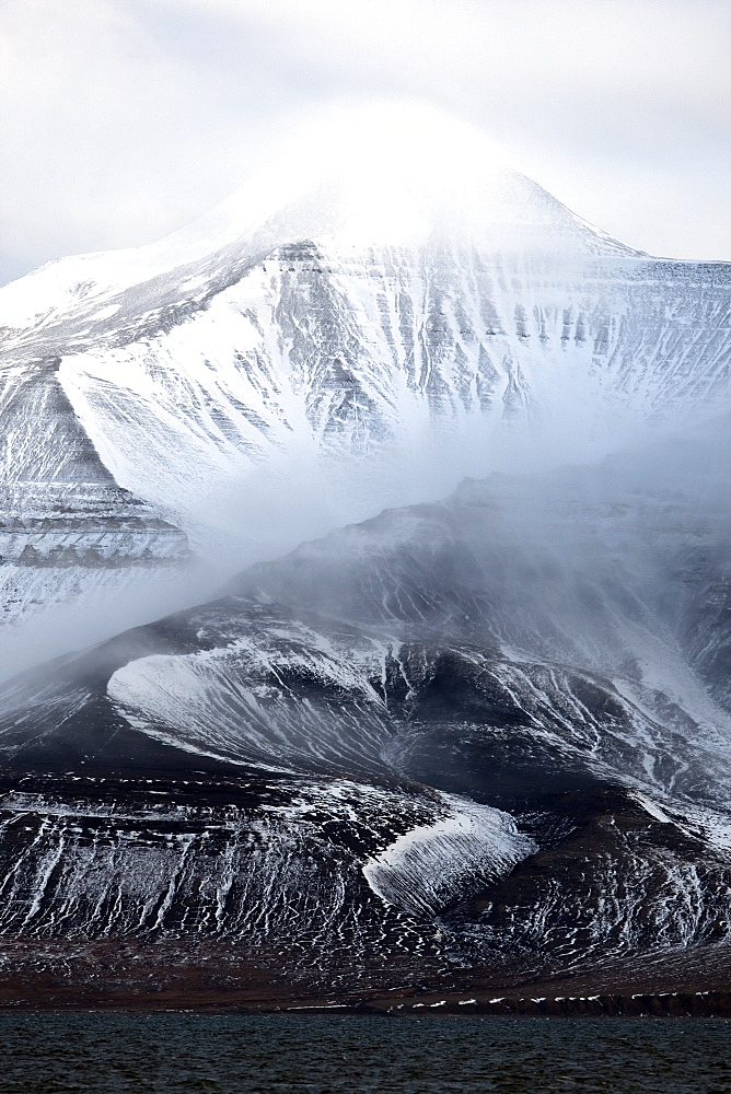 Billefjorden, Spitsbergen, Svalbard, Norway, Scandinavia, Europe