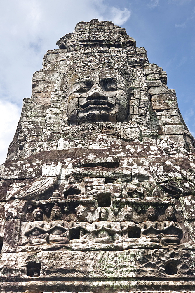 The Bayon, Angkor Thom, Angkor, UNESCO World Heritage Site, Siem Reap, Cambodia, Indochina, Southeast Asia, Asia 