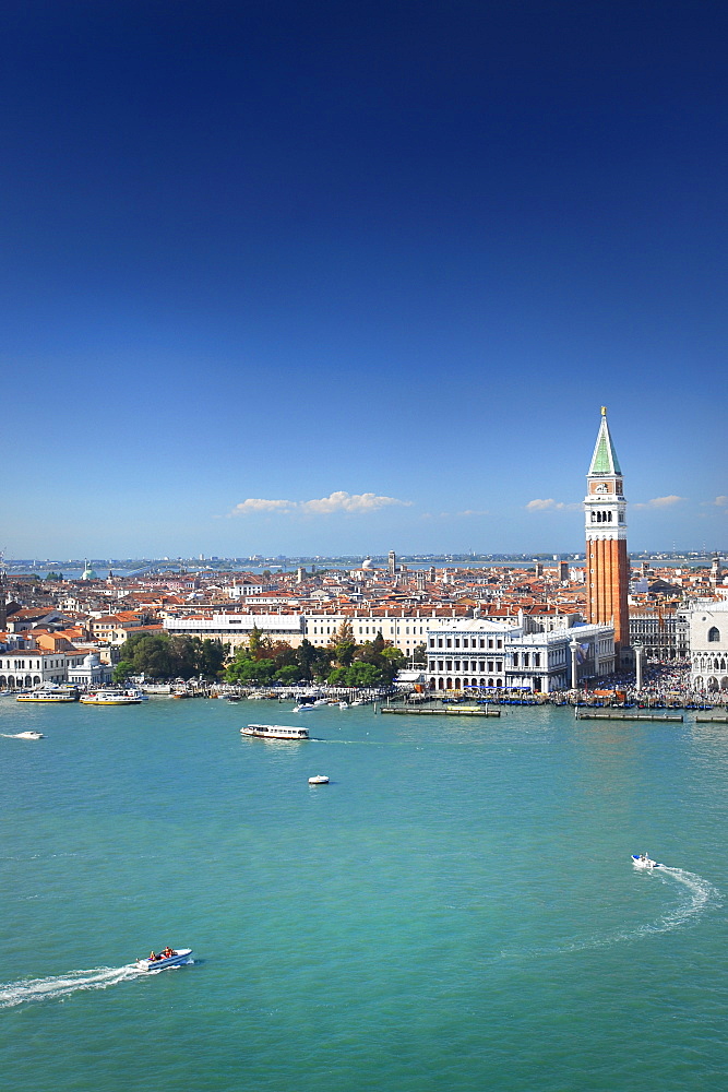 High view over Venice, Italy