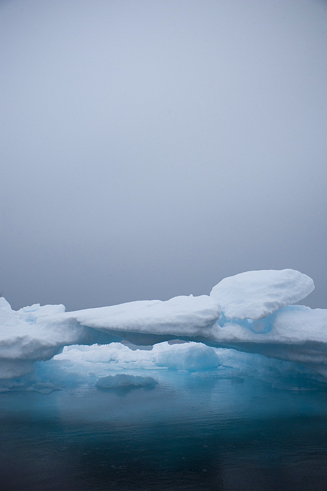 Iceberg foramtions. Longyearbyen, Svalbard, Norway