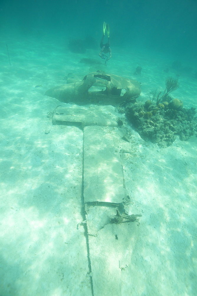 Seaplane from the James Bond film, Bahamas, West Indies, Central America