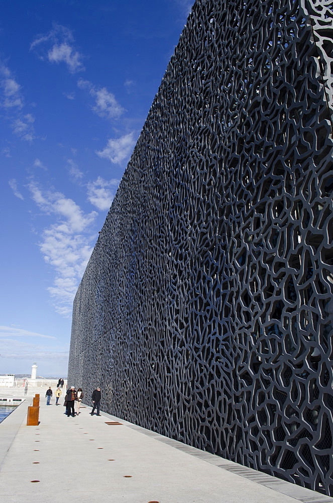 The Museum of European and Mediterranean Civilisations, Marseille, Cote d'Azur, Provence, France, Europe