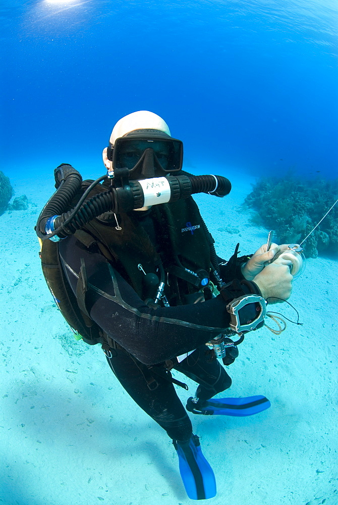 Technical Divers using Trimix, Rebreathers and technical diving equipment, Divetech, Grand Cayman, Cayman Islands, Caribbean