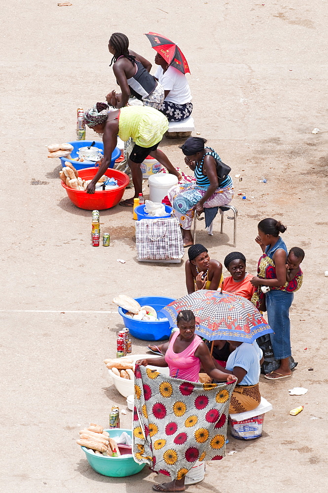 Street scenes in Luanda, Angola, Southern Africa, Africa