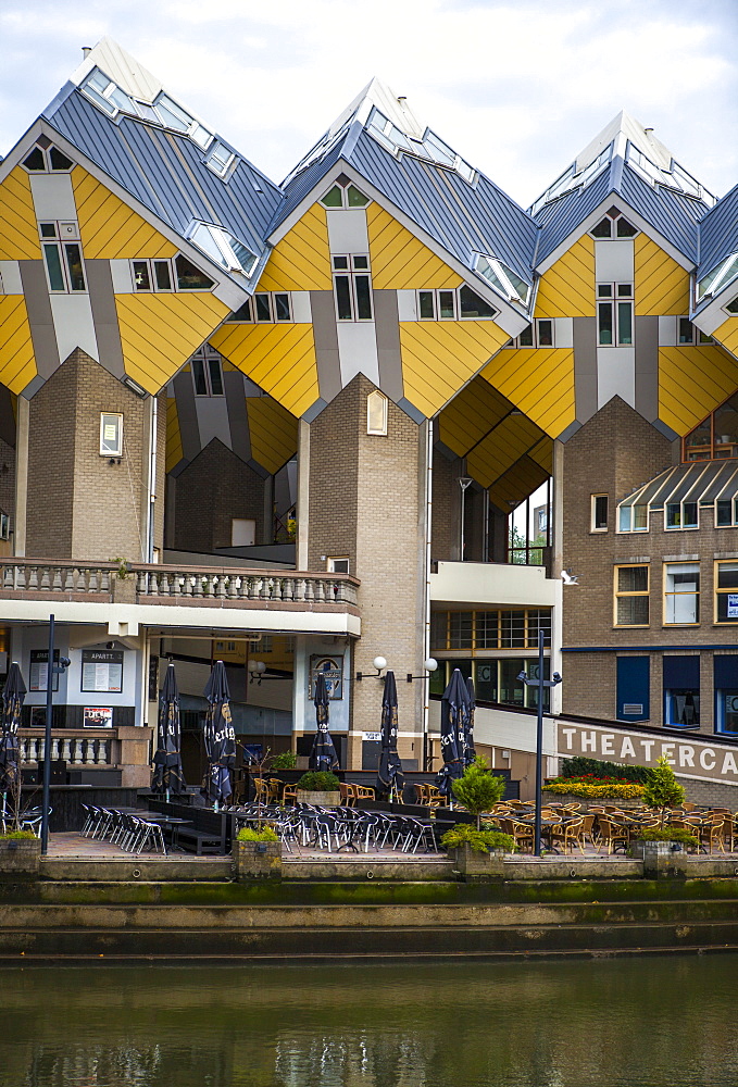 Cubic Houses (Kubuswoningen) designed by Piet Blom, Rotterdam, South Holland, The Netherlands, (Holland), Europe