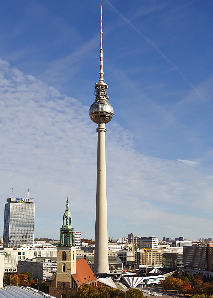 TV Tower, Berlin, Germany, Europe 