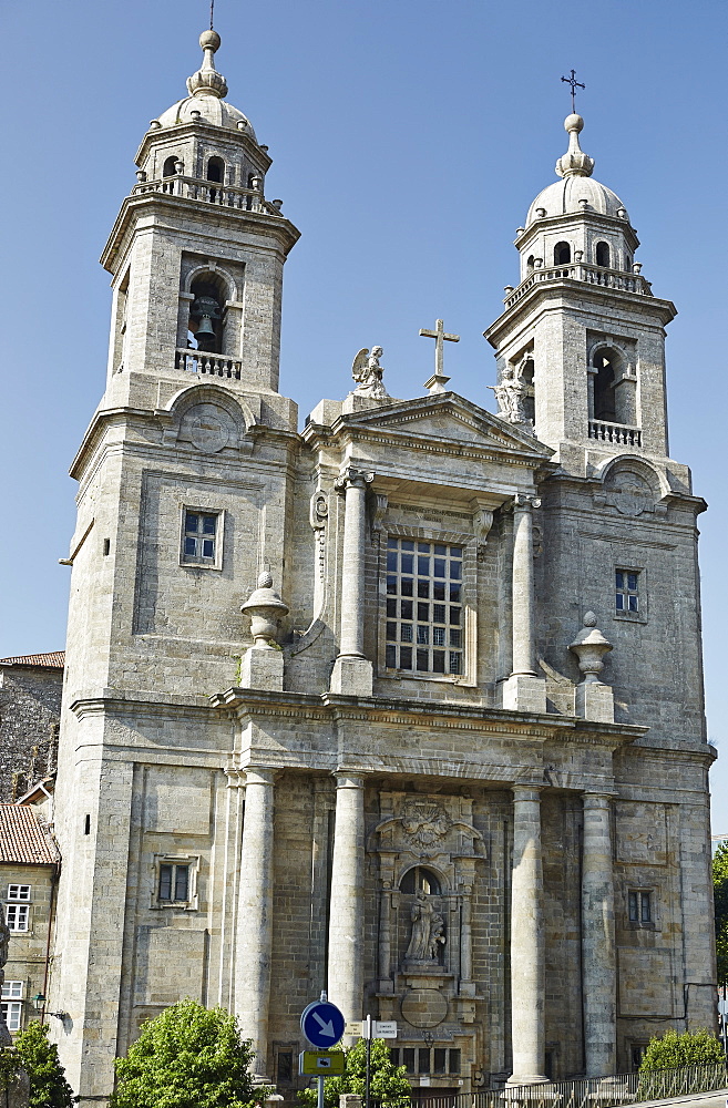 Church of San Francisco, Old Town, UNESCO World Heritage Site, Santiago de Compostela, Galicia, Spain, Europe