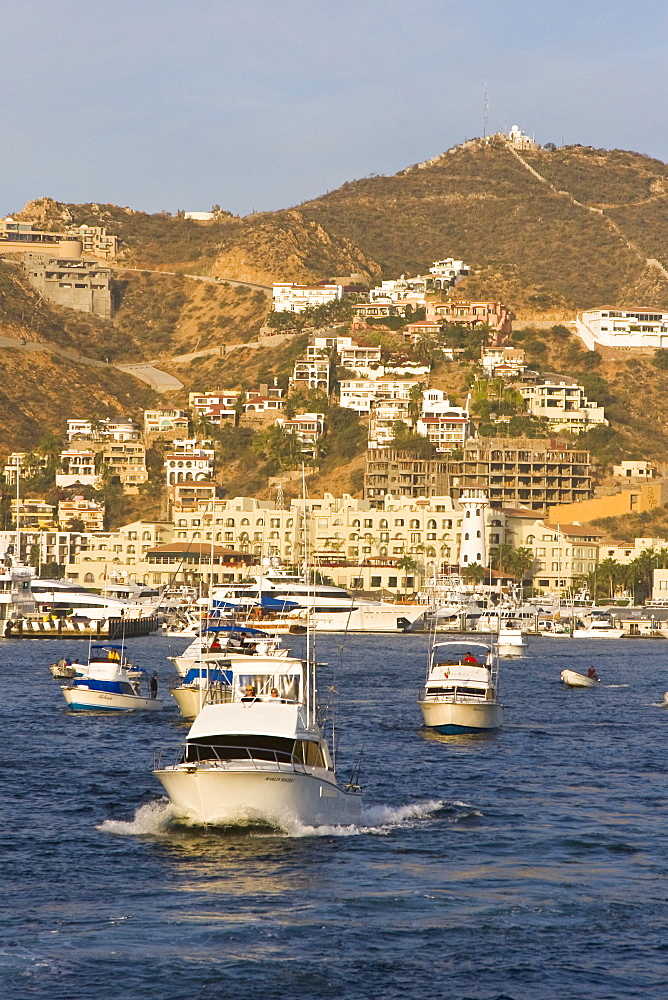 Tourism booms in Cabo San Lucas, Baja California Sur, Mexico