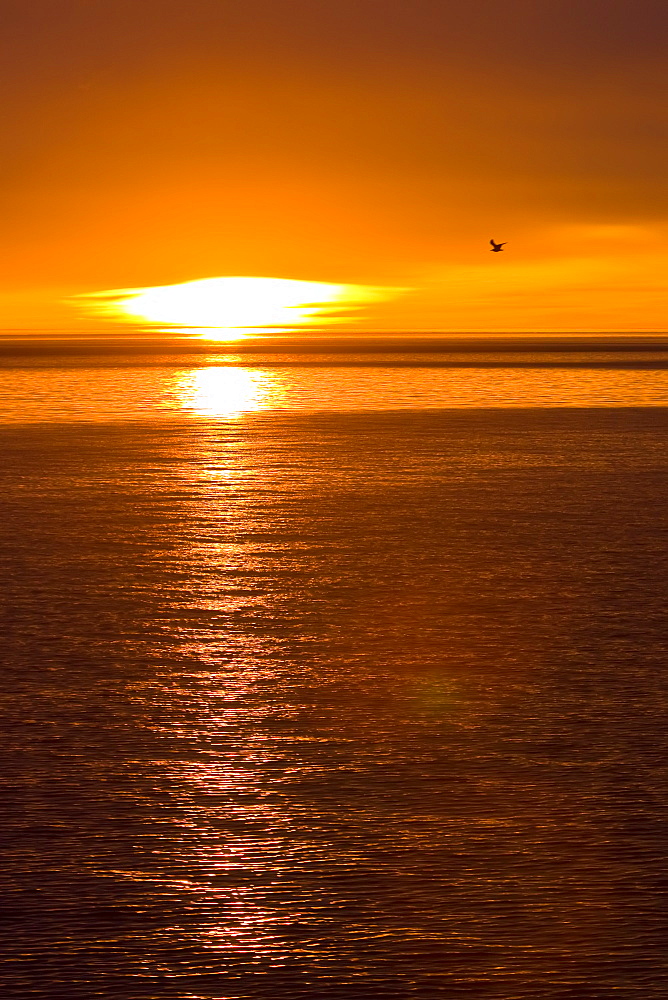 Sunrise/sunset in the Gulf of California (Sea of Cortez), Mexico.