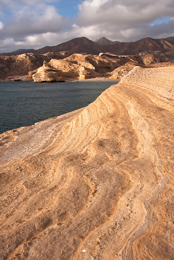 Early morning light on Punta Colorado os Isla San Jose in the Gulf of California (Sea of Cortes), Baja California Sur, Mexico.