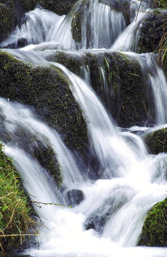 waterfall, mountain burn edzell, augus, scotland