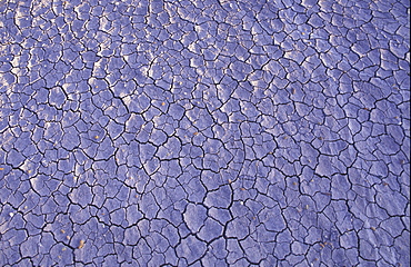 Dried sand and mud in desert