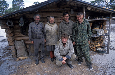 Khanty reindeer camp, northwestern Siberia, Russia