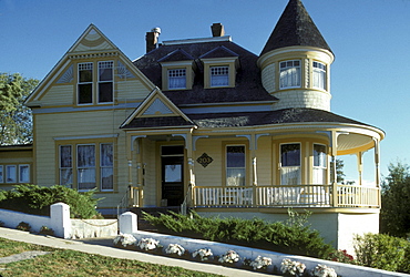 Victorian architecture in the historic city of Prescott, Arizona