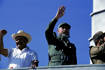 At the Plaza de la Revolucion.