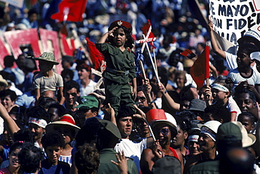 At the Plaza de la Revolucion.