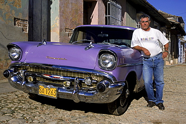 1957 Chevrolet BelAir, streets of Trinidad