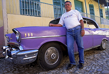 1957 Chevrolet BelAir, streets of Trinidad