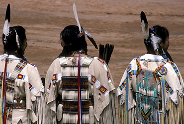 Native Americans of various tribes gather annually for the Inter-Tribal ceremonial held in Gallup, New Mexico