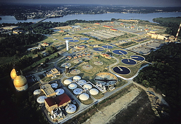 Back River sewage treatment plant, Baltimore, MD