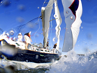 Beneteau regatta  2006 in  Pittwater, Australia.