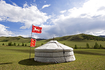 Ger camp, Terelj National Park, Mongolia