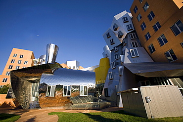 The Stata Center for Computer, Information and Intelligence Sciences, designed by  renowned architect Frank O. Gehry at MIT in C