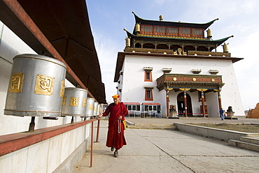 Lama, Gandan Monastery, Ulaanbaatar, Mongolia