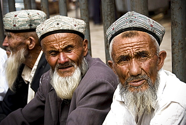 Local Vendors, Kashgar, Xinjiang Province. China