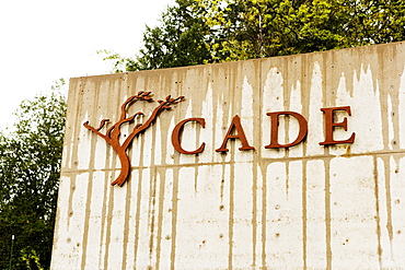 Cade Winery sign.