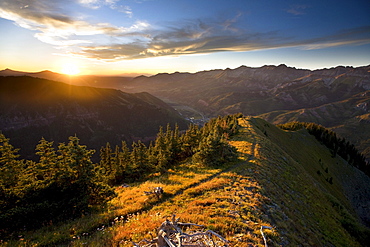 Ballard mountain, Telluride, Colorado.