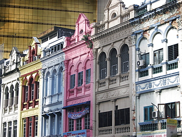 Colonial buildings in downtown Kuala Lumpur, Malaysia.