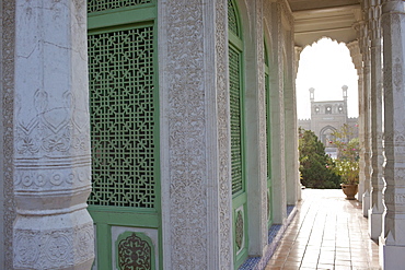 Amanishanan's Mausoleum in Altyn Mosque complex in Yarkand, Xinjiang, China.