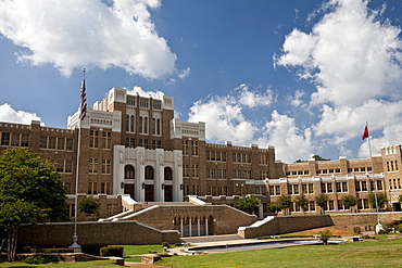 Central High School, Little Rock, Arkansas site of the 1957 school integration/desegregation riots & federal government intervention.