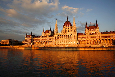 Budapest, capital of Hungary, is situated on both banks of the Danube which runs South to North through the city.