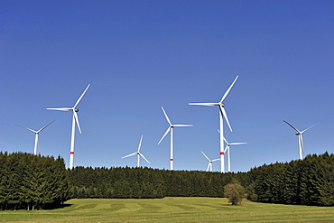 Photographs from 100m high Wind Turbines in Germany.