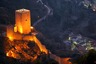 Yedra Castle in Cazorla, Spain.