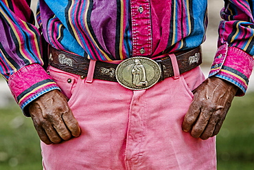 Color tarahumara man in Chihuahua, Mexico