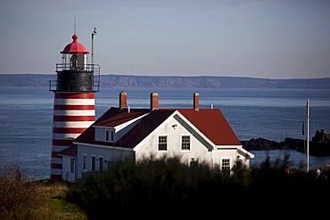 A lighthouse in Maine.