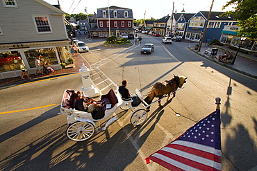 Tourism in Kennebunkport, Maine.