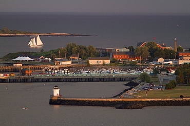 Coastal life in Maine.