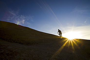 mountain biker, Moab, Utah